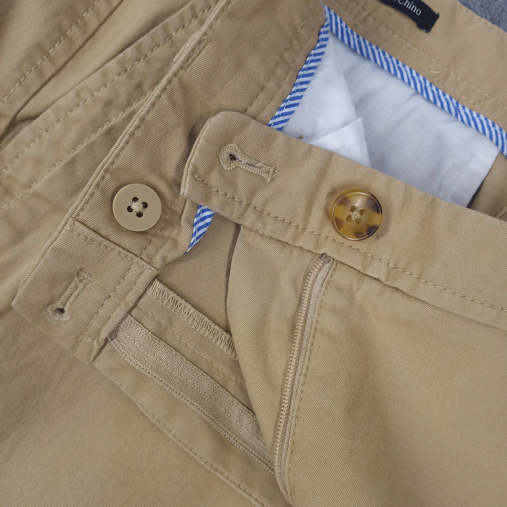 Talbots Women's  Straight Relaxed Chinos in Khakis Pants Size 12p - Picture 9 of 16